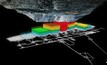 Schematic of Chuquicamata block cave