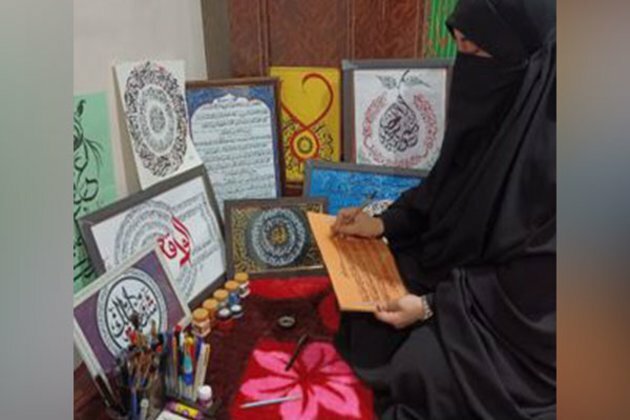 Kashmir's young female artist finds solace in calligraphy, becomes catalyst for economic empowerment