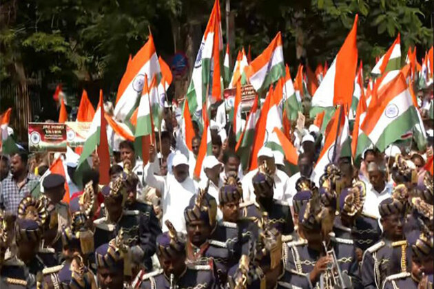 Karnataka Congress holds Tiranga Yatra in Bengaluru to show solidarity with armed forces