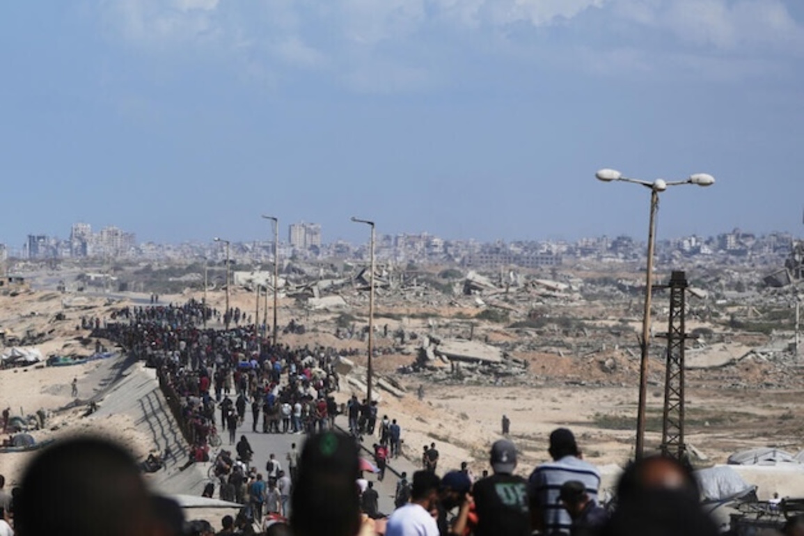 Gazans get relief after two years of devastating war