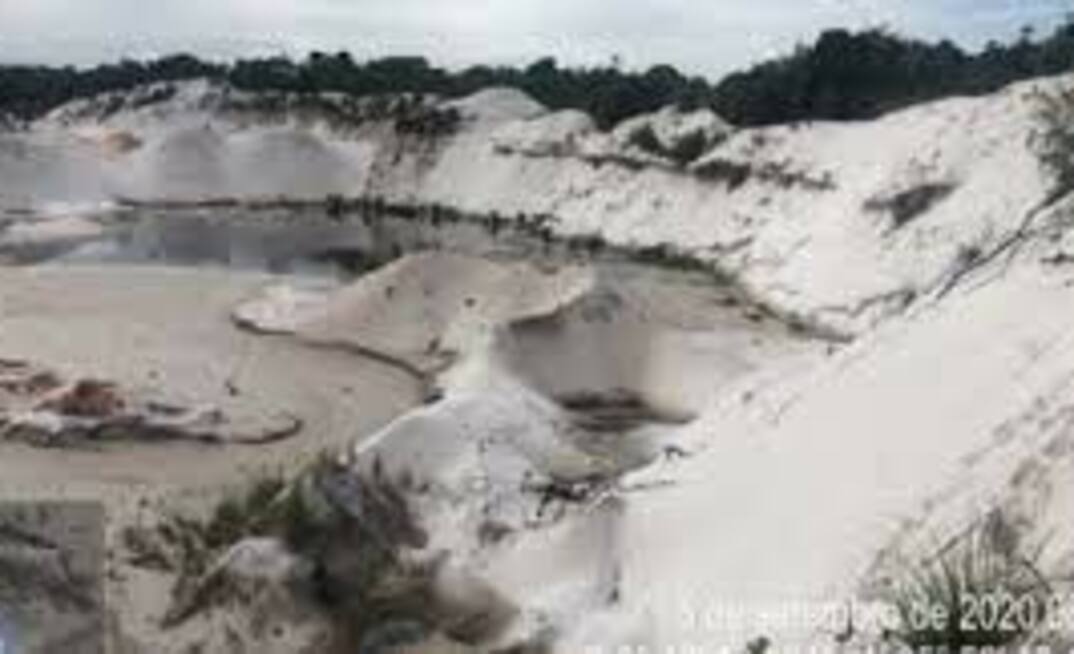 Extração de areia em Alagoas/Divulgação