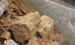  Imagem de rocha que pode ser moída para a remineralização do solo