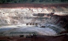 The open pit at AngloGold Ashanti's Geita gold mine