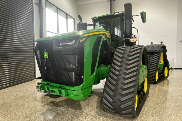 John Deere's 9RX 830 has arrived in Australia.  