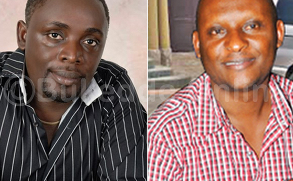 Lutaaya ku kkono ne Musa Kavuma (KT)manager wa Golden Band Lutaaya ku kkono ne Musa Kavuma (KT)manager wa Golden Band