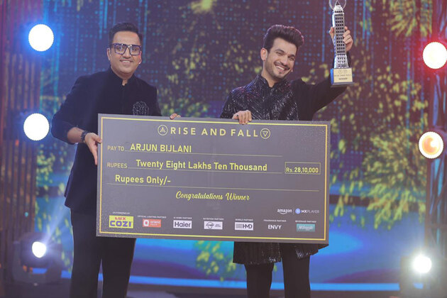 Arjun Bijlani wins first season of reality show 'Rise & Fall'