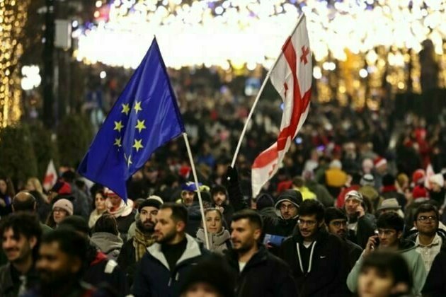 Georgian speaker misleads on Georgians support for Ukraine