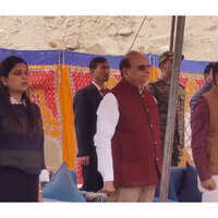 Ladakh LG Saxena inaugurates India's first rock check dam in Leh; officially launches 'Sindhu Jal Samriddhi Abhiyan'