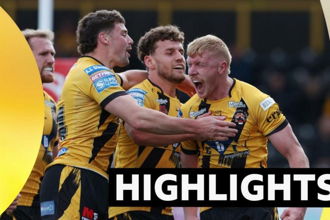 Super League- Ruthless Castleford Tigers thrash bottom side Salford Red Devils