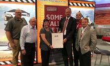 The induction ceremony took place at Philippi-Hagenbuch’s booth at MINExpo 2016