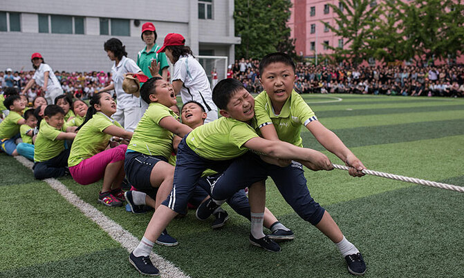 Lessons in loyalty as N.Korea celebrates children's day Lessons in loyalty as N.Korea celebrates children's day