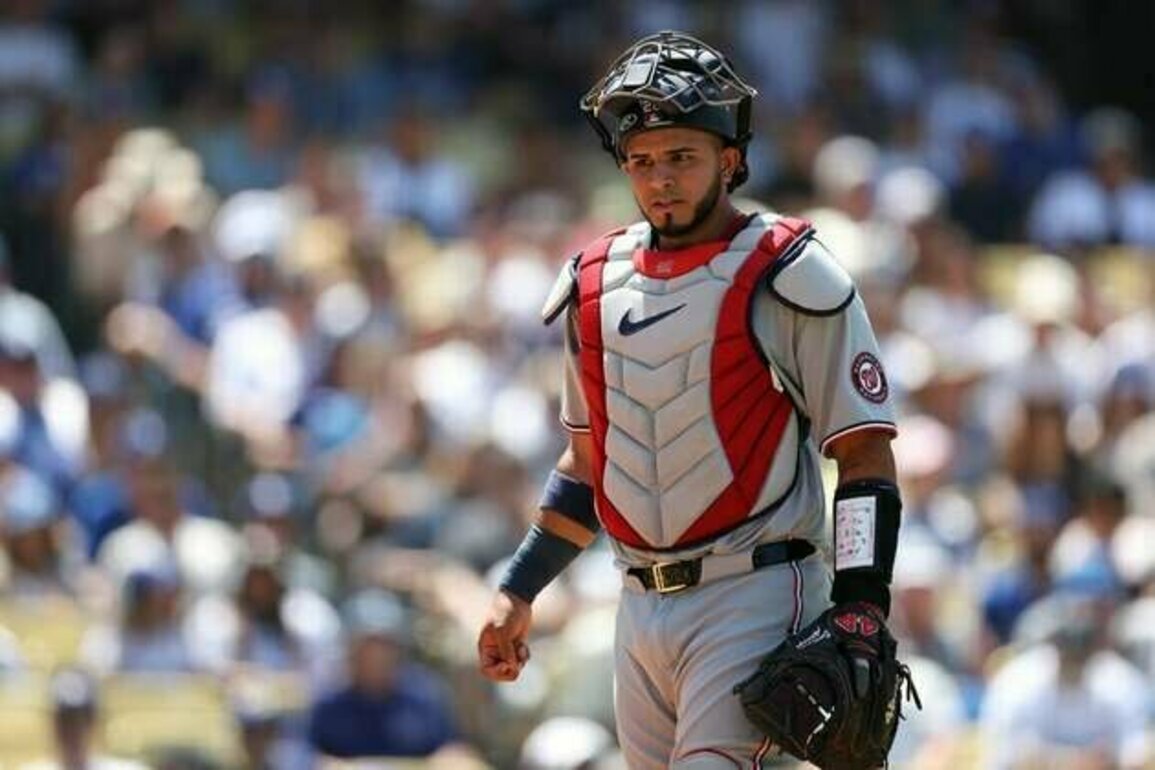 Nationals C Keibert Ruiz lands on IL with head contusion