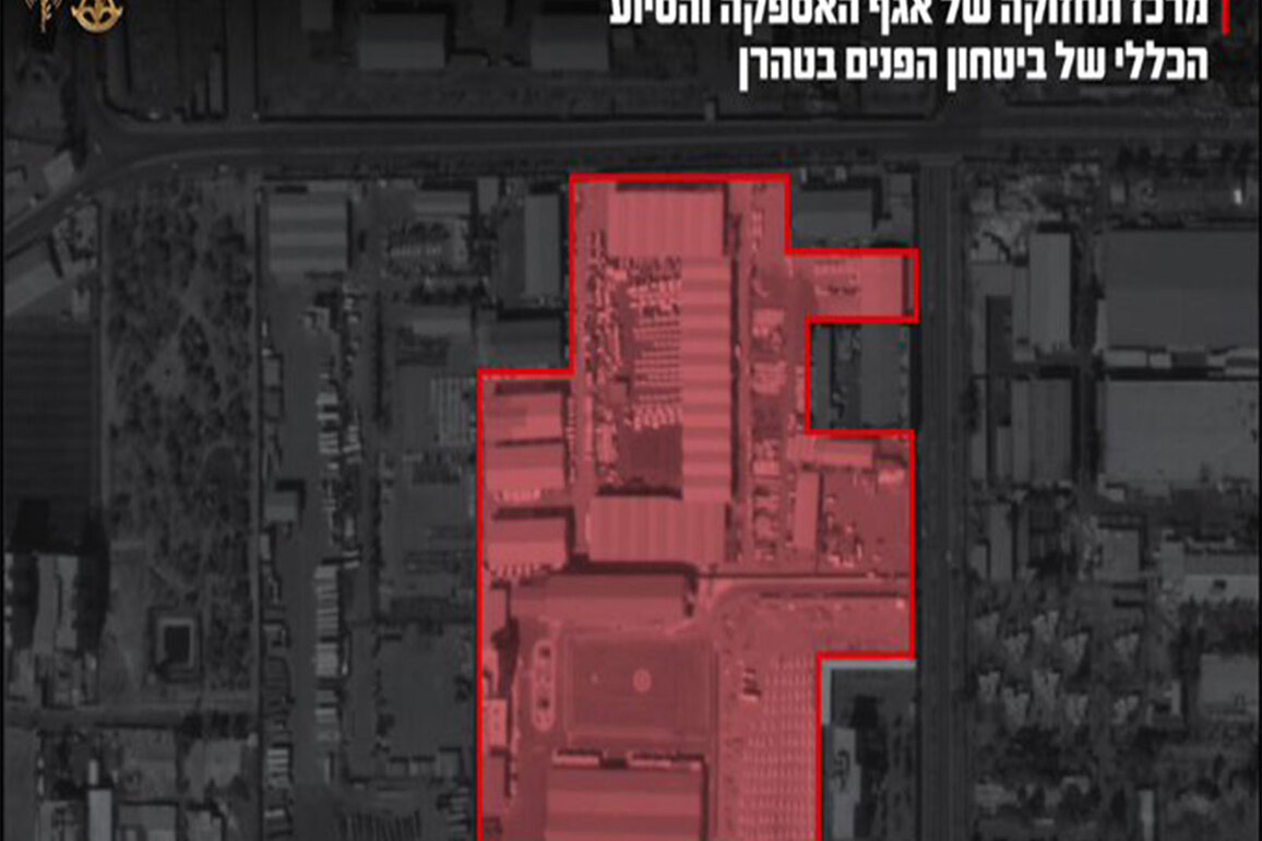 Israeli Air Force hits "command centres" in Tehran; "wide-scale airstrike" targets Iranian missile array