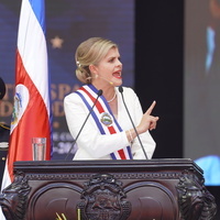 COSTA RICA-SAN JOSE-LAURA FERNANDEZ-PRESIDENT-SWORN IN