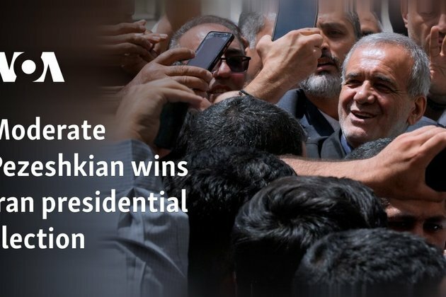 Moderate Pezeshkian wins Iran presidential election