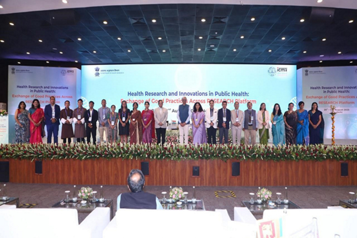 DHR-ICMR hosts international meeting on health research and innovations in public health