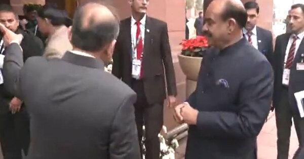 LS Speaker Om Birla arrives at Parliament as delegations reach for 28th Commonwealth Speakers' Conference