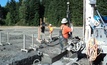  A sonic drill rig supplied by Sonic Drill Corp being used to install a geo-loop