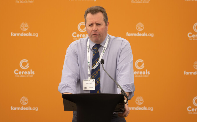 Farming Minister Mark Spencer told an audience at Cereals 2023 that the future of farming is bright