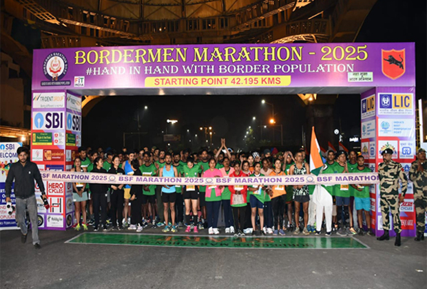 Punjab: BSF hosts 'Bordermen Marathon 2025' with over 5200 participants