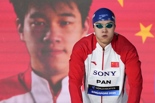(SP)SINGAPORE-WORLD AQUATICS CHAMPIONSHIPS-SWIMMING-MEN 100M FREESTYLE
