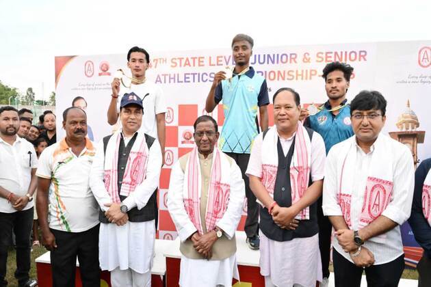 47th Assam State Level Junior and Senior Athletics Championship begins in Nalbari with participation of over 1,100 athletes