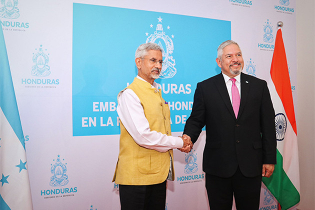 Honduran Foreign Minister visits India, inaugurates embassy in New Delhi