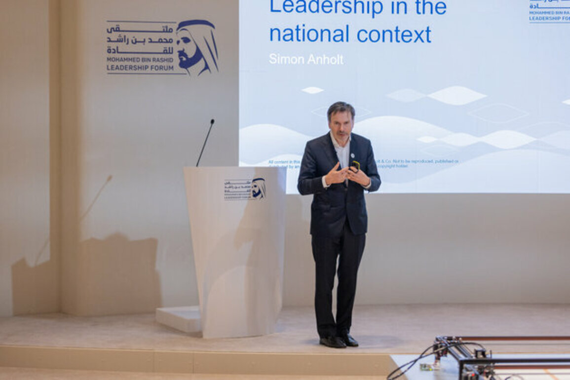 Good Country Index creatorexplores Dubai's global reputation at Mohammed bin Rashid Leadership Forum