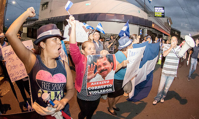 Tens of thousands protest anew in Nicaragua Tens of thousands protest anew in Nicaragua