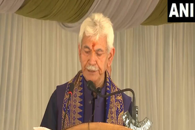 "Pakistan is trying to destroy peace, prosperity of J-K," says LG Manoj Sinha