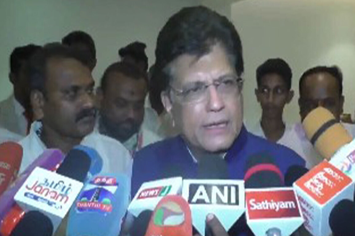 "MK Stalin, Udhayanidhi have looted Tamil Nadu": Piyush Goyal ahead of assembly polls