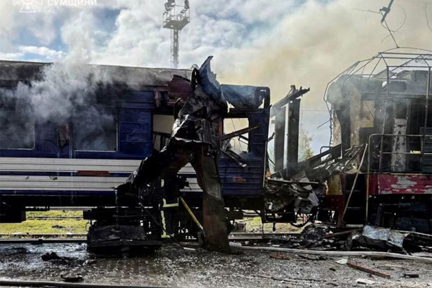 Russia's strike on Ukraine trains kills 1, injures 30