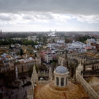 SPAIN-SEVILLE-STORM LEONARDO