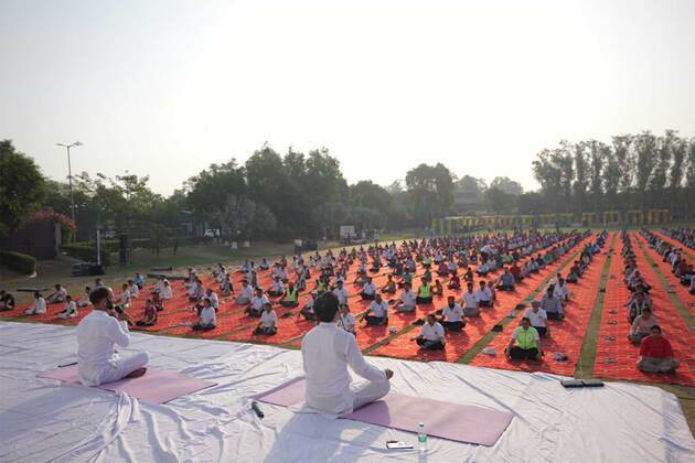 Trident Group Promotes Workplace Wellness through Yoga Day Celebrations