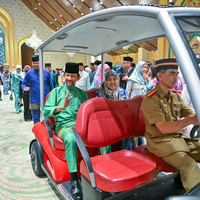 BRUNEI-BANDAR SERI BEGAWAN-HARI RAYA-CELEBRATION