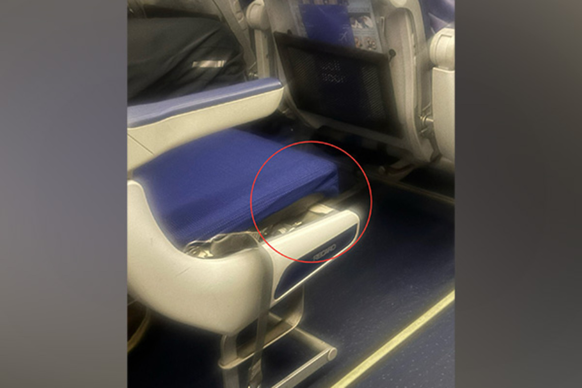 Punjab BJP Chief Sunil Jakhar shares photo of broken seat on IndiGo Flight