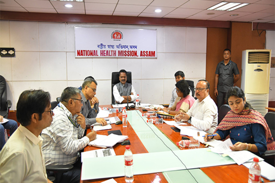 Assam Health Minister Ashok Singhal reviews department's performance; issues directives to strengthen services in flood-affected areas