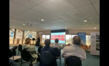  Helen Wyatt, Agronomist at Elders Narrogin, addressing the audience at the Farming After Fire Workshop.