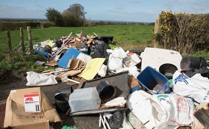 Rural groups warn farmers to be 'vigilant' as lockdown triggers surge in fly-tipping