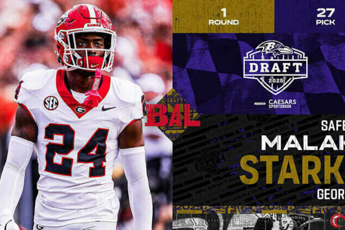 Ravens Select Malaki Starks in the First Round