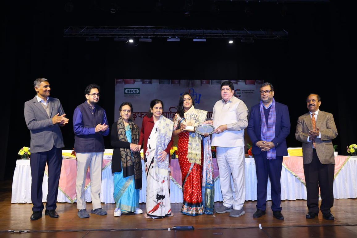 Renowned writer Maitreyi Pushpa conferred with IFFCO Sahitya Samman 2025, Ankita Jain receives Yuva Sahitya Samman