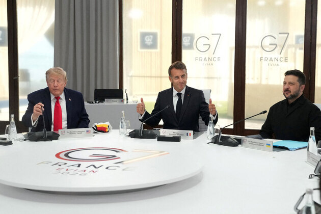 G7 Evian: High-stakes summit kicks off with first session on Ukraine