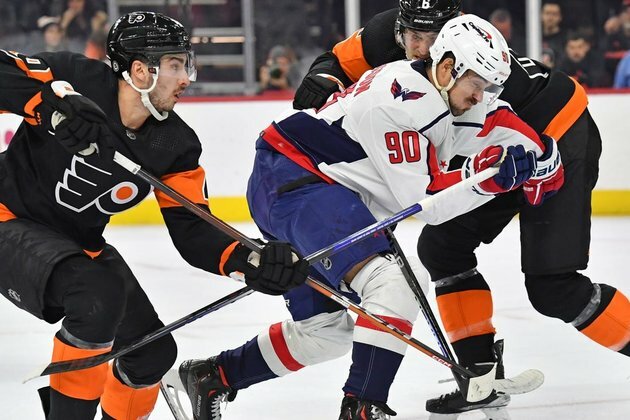Alex Ovechkin scores twice, Capitals cruise past Flyers
