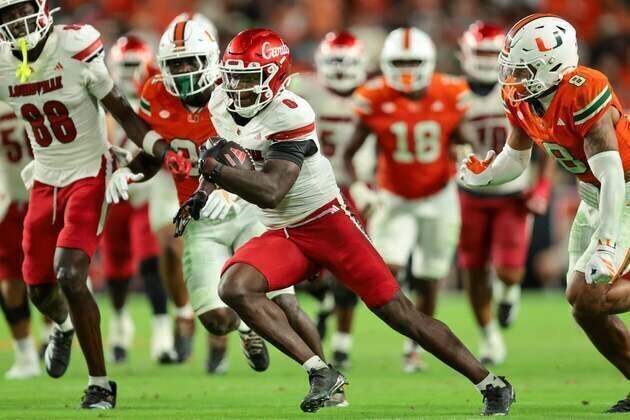 Report: Louisville WR/draft prospect Chris Bell has torn ACL