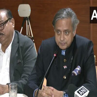 "Terrorism should not be a way to address international disputes" says Shashi Tharoor
