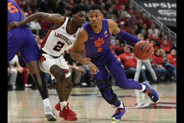 Perry's career game leads No. 6 Louisville past Clemson