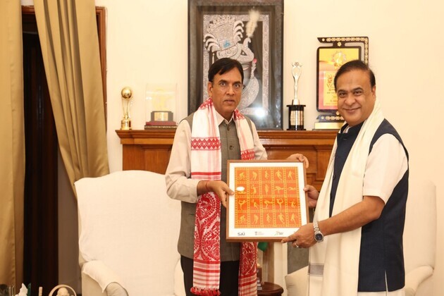 Assam CM seeks Centre's support to build state into India's sports hub
