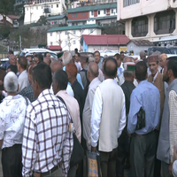 HRTC pensioners stage protest in Shimla, demand timely release of pension