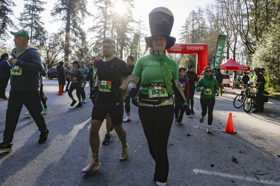 CANADA-VANCOUVER-ST. PATRICK'S DAY-RUNNING EVENT