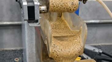 Teste de flotação por espuma de nióbio no projeto Araxá